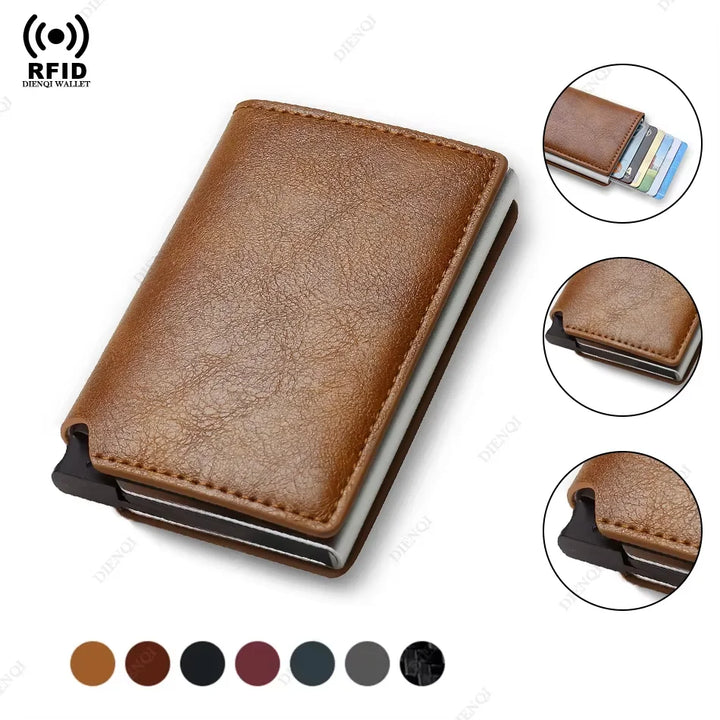 Minimalist Anti-Theft Slim Wallet